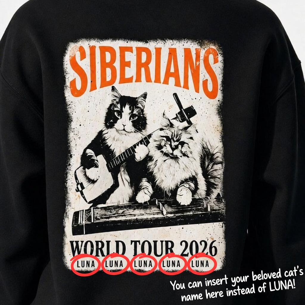 Custom Siberian World Tour Sweatshirt