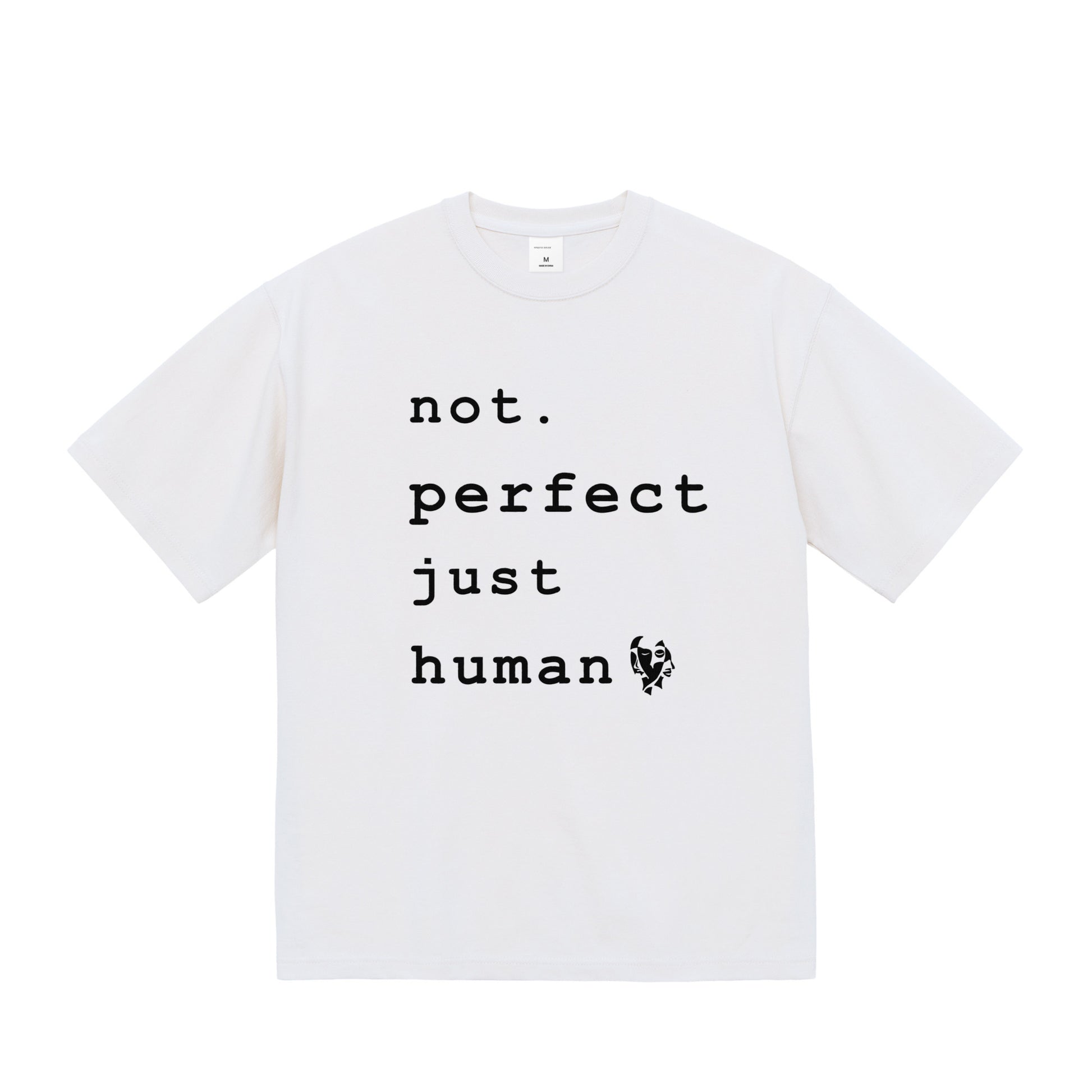 not.human Tee white image