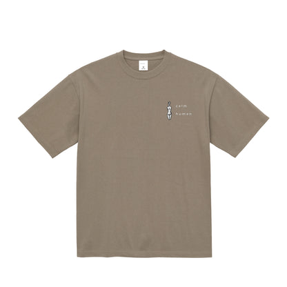 CALM HUMAN INKO Tee acid-khaki image