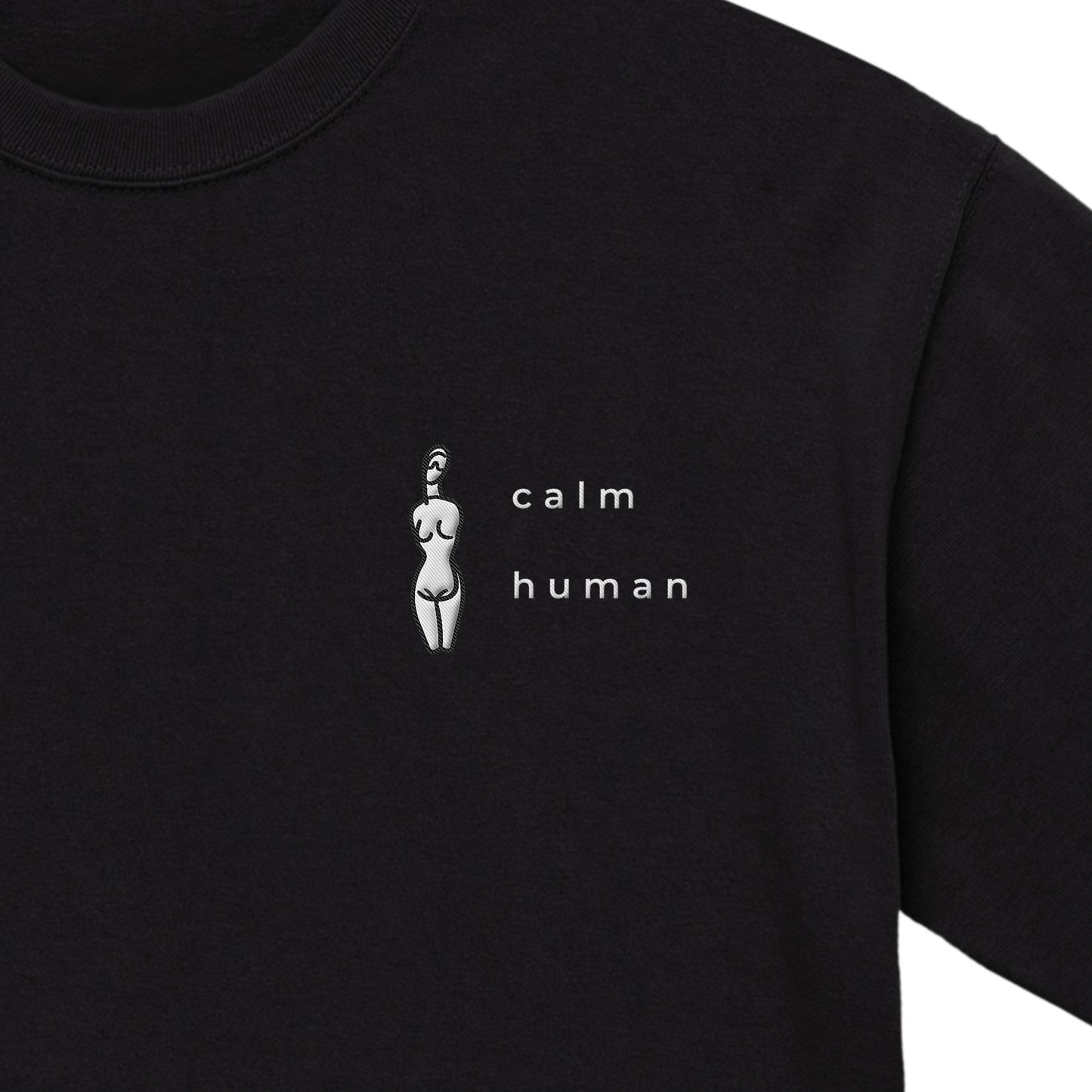 CALM HUMAN INKO Tee black image