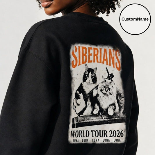 Custom Siberian World Tour Sweatshirt
