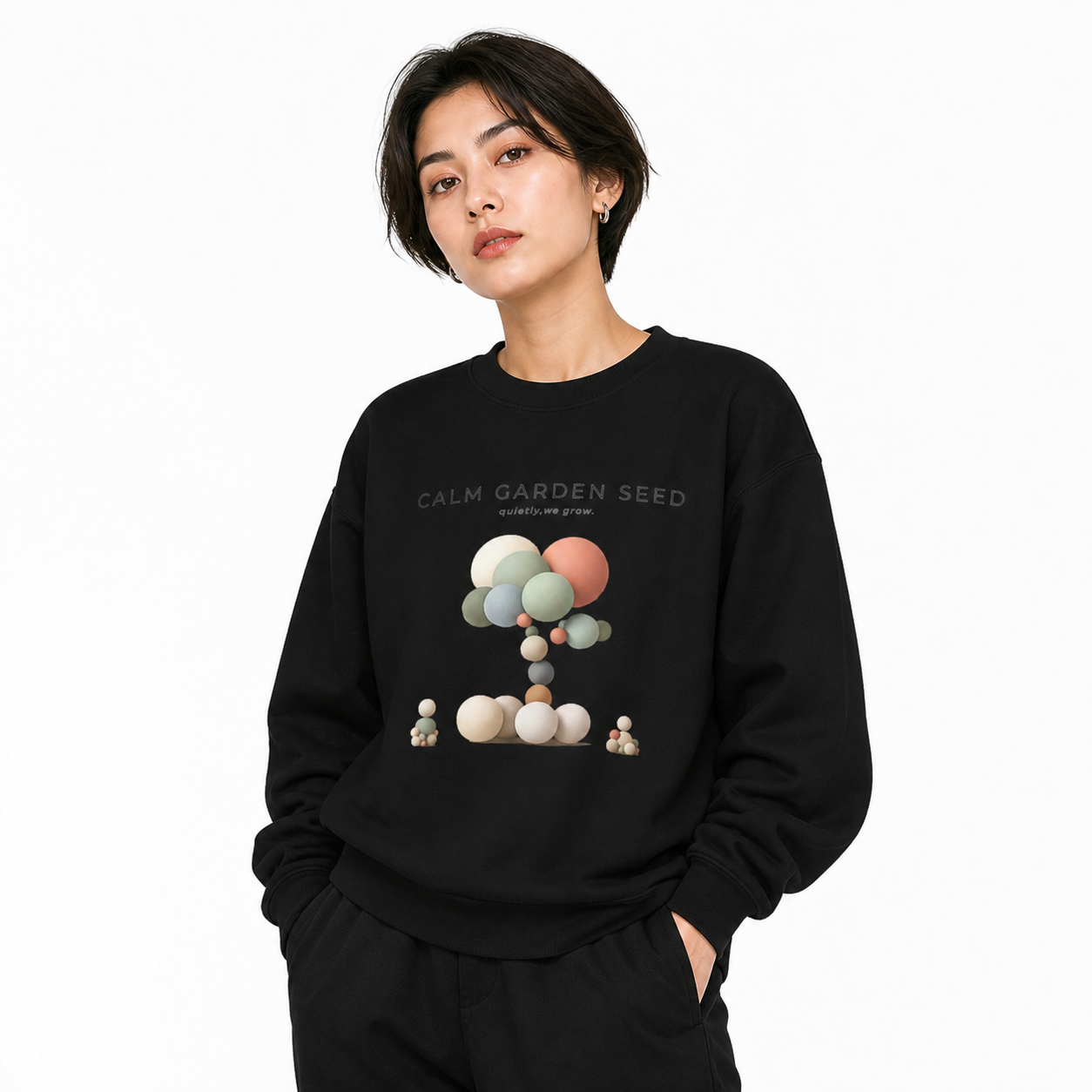 Custom SEED – Calm Garden Sweatshirt