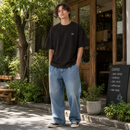 HINATA Logo Unisex Oversized Tee