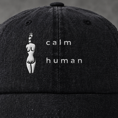 SHIZUKA Denim Cap - CALM HUMAN