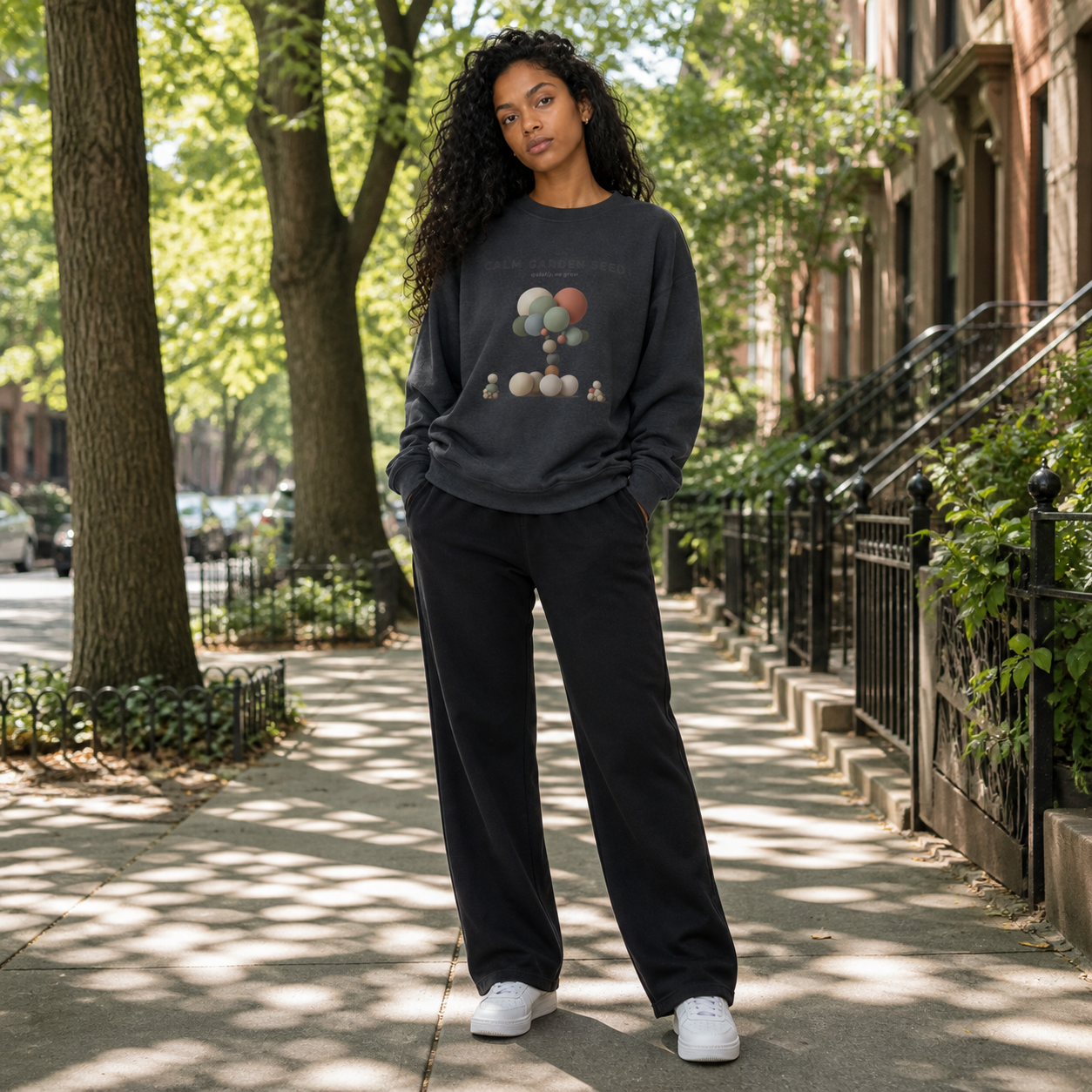 Custom SEED – Calm Garden Sweatshirt