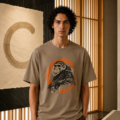 SILENT CHIMPANZEE Artwork by TADASUK