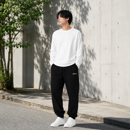 ORO Minimal Embroidered Sweatpants