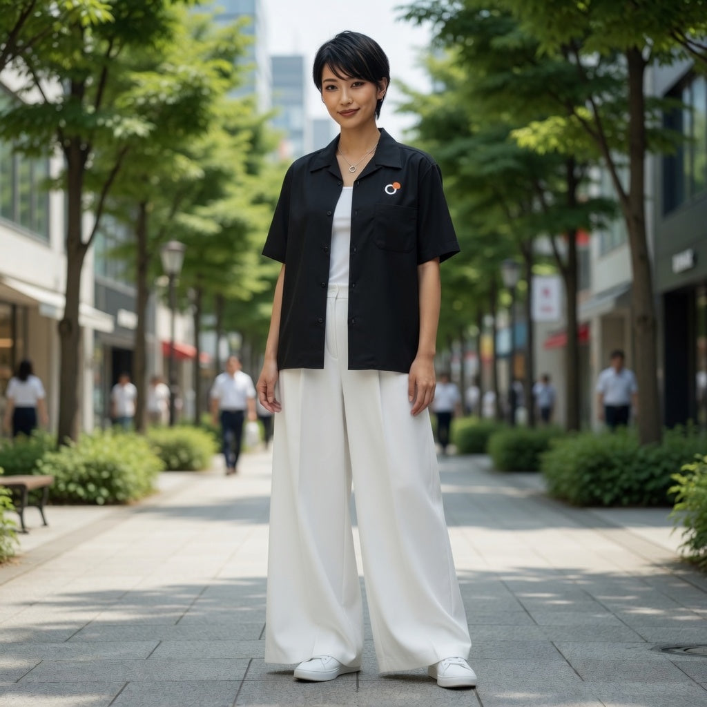CALM SUN Open Collar Shirt