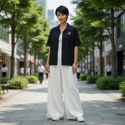 CALM SUN Open Collar Shirt