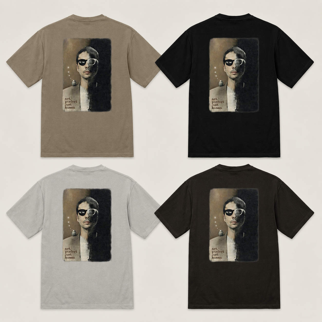 INKO Graphic Tee - CALM HUMAN