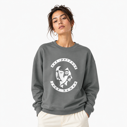 FACE Sweatshirt-CALM HUMAN