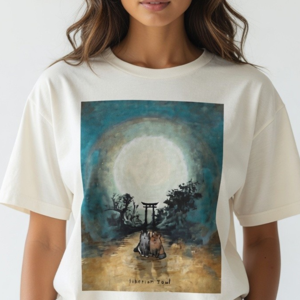 Custom Siberian Soul Tee – Calm Cats