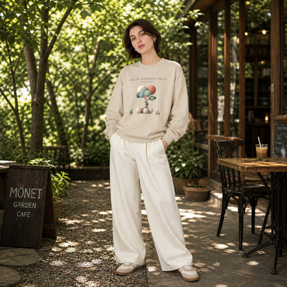 Custom SEED – Calm Garden Sweatshirt