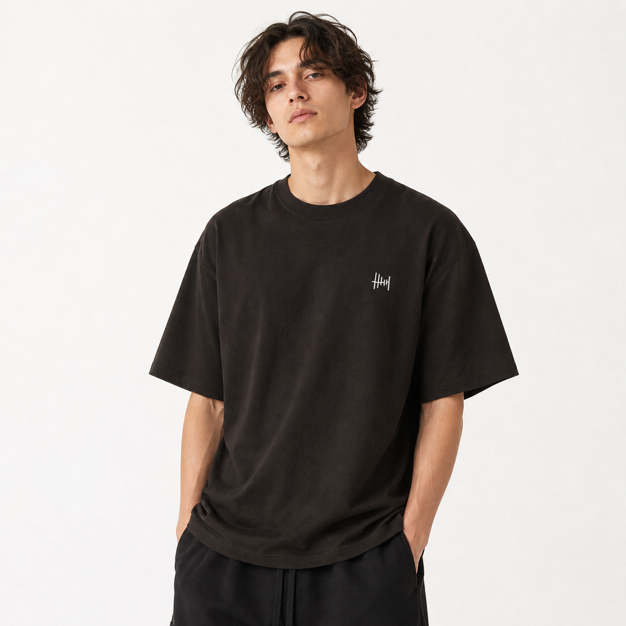 HINATA Logo Unisex Oversized Tee