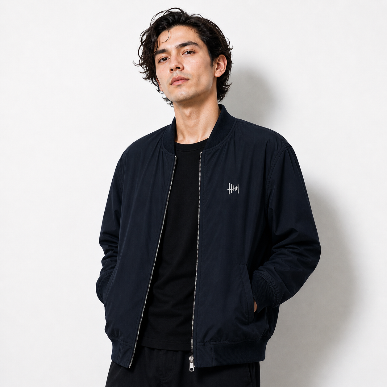HINATA Logo Bomber Jacket