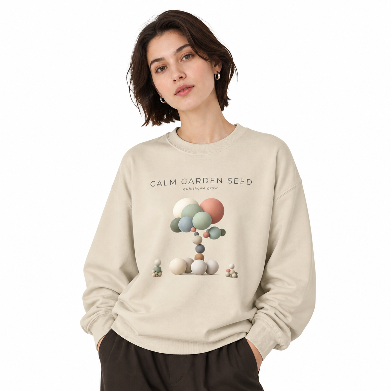 Custom SEED – Calm Garden Sweatshirt