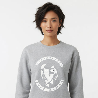 FACE Sweatshirt-CALM HUMAN