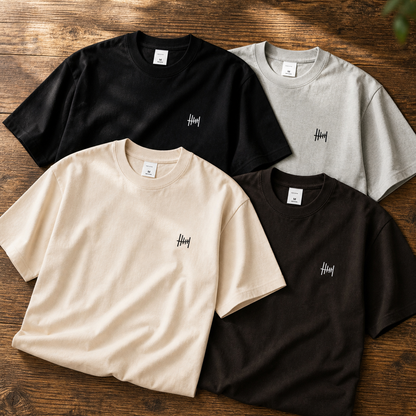 HINATA Logo Unisex Oversized Tee