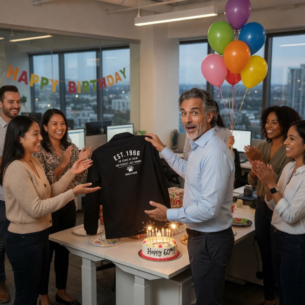 Custom Birthday Coach Jacket – Personalized Birth Year & Message Jacket