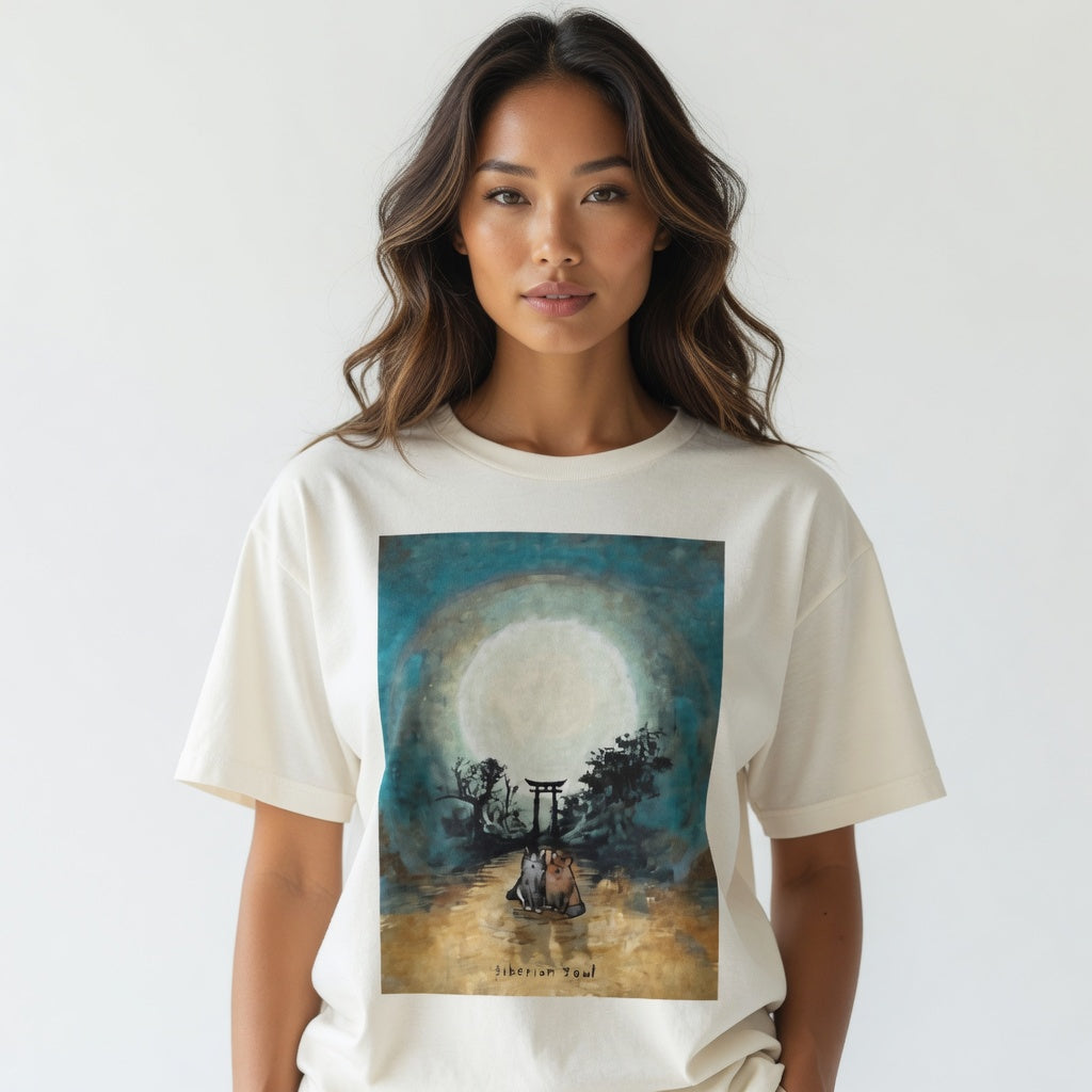 Custom Siberian Soul Tee – Calm Cats