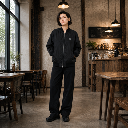 HINATA Logo Bomber Jacket