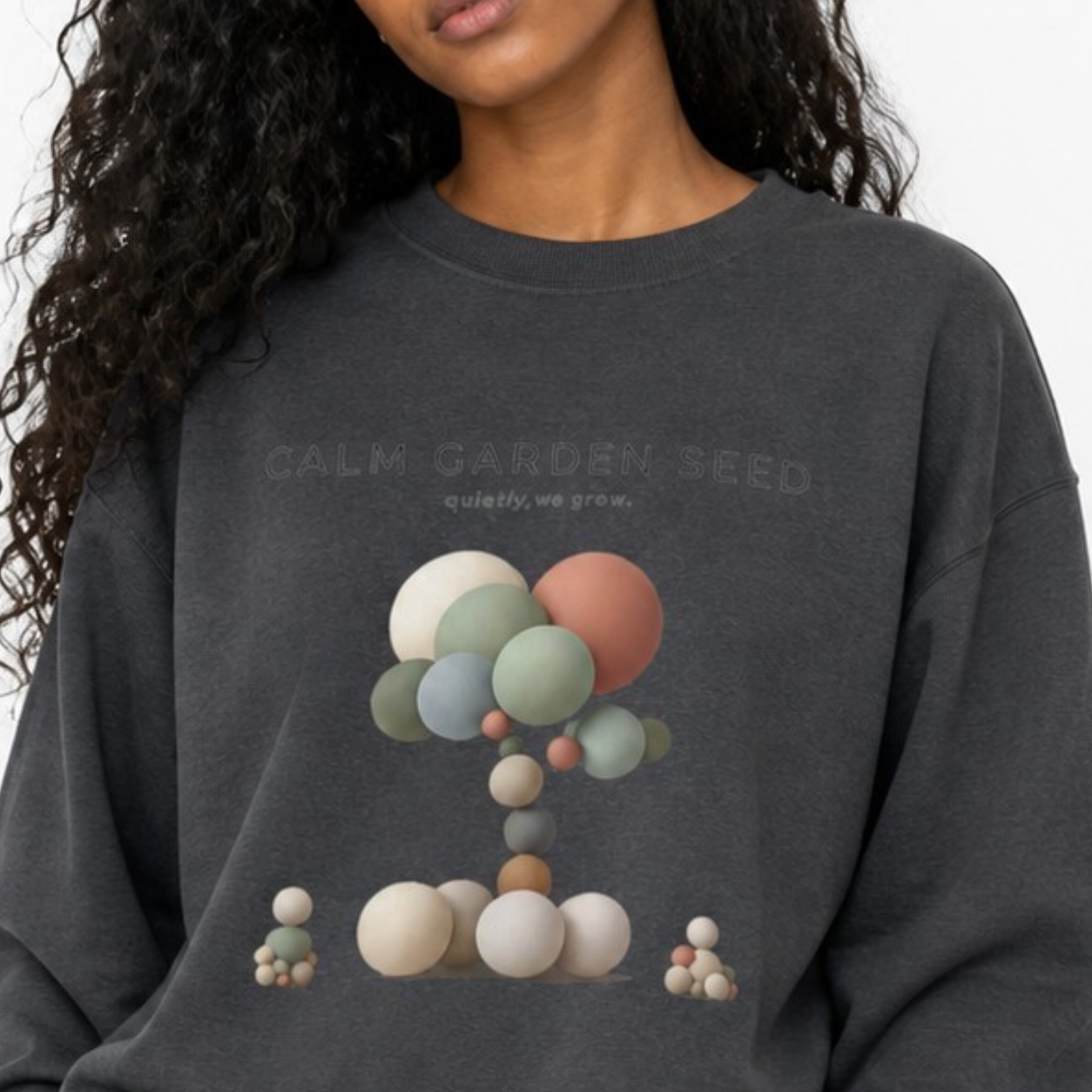 Custom SEED – Calm Garden Sweatshirt